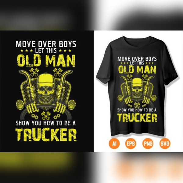 Truck T-shirt Design